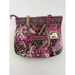Vera Bradley Very Berry Paisley Villager Tote